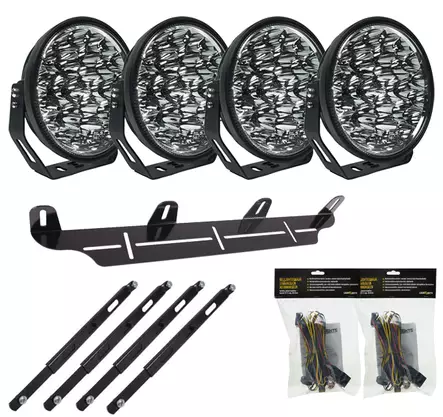 4-Pack W9 Phoenix DARK EDITION LED-Extraljuspaket - Extraljuspaket - 8020108114 - 1