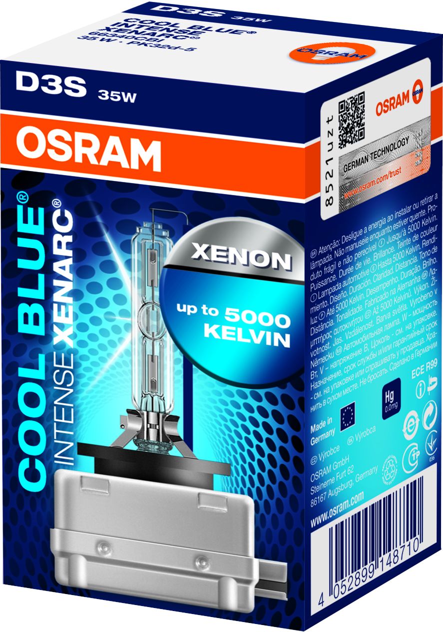 D3S Osram Xenarc Cool Blue Intense Next Gen, 150% +20% - Lumise.se Webbutik