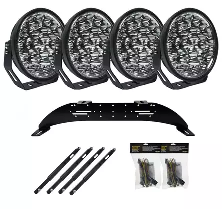 RALLY 4-Paket W9 Phoenix DARK EDITION LED-Extraljuspaket - Extraljuspaket - 8020112899 - 1